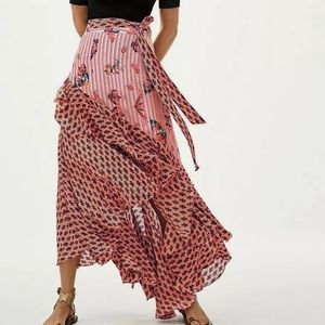 Anthropologie Bhanuni by Jyoti Maxi Swing Skirt